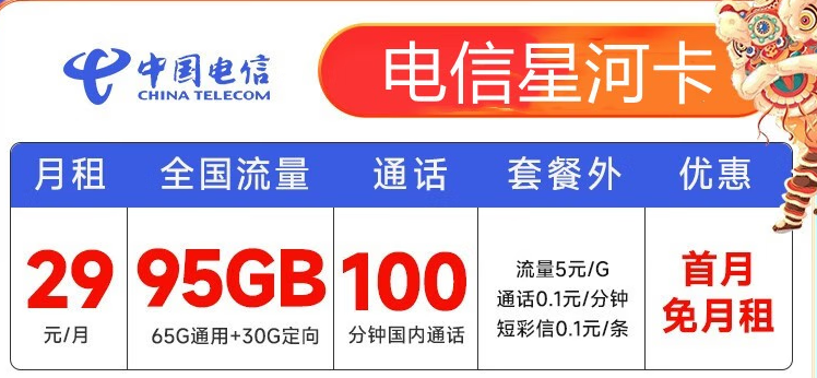 電信29元套餐流量卡那款好用？2022年最新電信29元套餐流量卡詳介