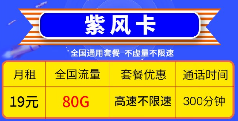 移動流量卡適合做副卡的手機(jī)卡套餐推薦 全國通用不虛量不限速套餐