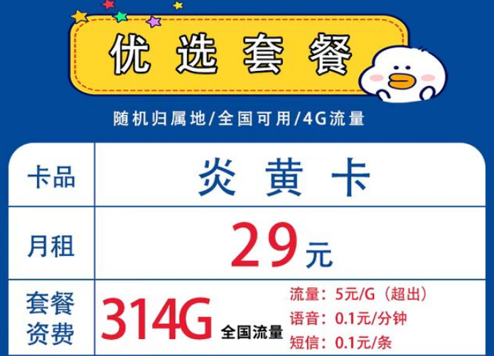 超好用的電信流量套餐 全國(guó)通用4G5G通用29元314G全國(guó)流量墻裂推薦！