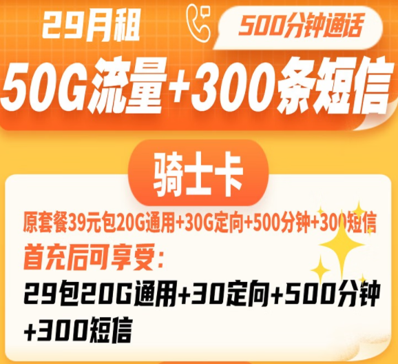 聯(lián)通騎士卡、爵士卡、川瀾卡套餐介紹|適合騎手使用|流量+免費語音+免費短信