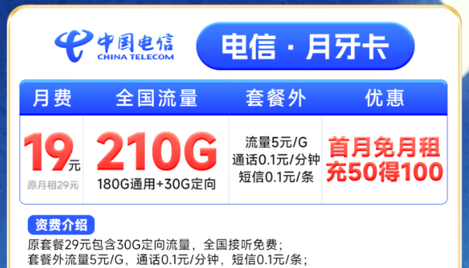 大流量卡申請入口|為什么流量卡會有地域限制？電信月牙卡