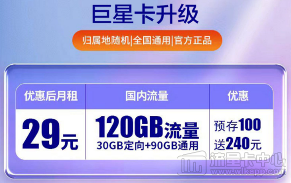 電信巨星卡升級版套餐推薦|電信星站卡|超多流量免費領(lǐng)取優(yōu)惠速來！