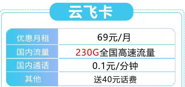 優(yōu)惠推薦爆款流量卡！移動(dòng)云飛卡+移動(dòng)星耀卡|免費(fèi)領(lǐng)取入口