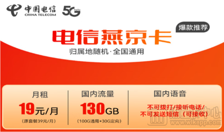 電信流量卡買哪個好？電信燕京卡+電信云冬卡！免費申請！