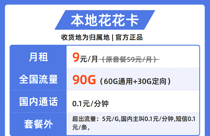 流量多可以安在手機上的純流量卡！移動200G大流量卡+移動本地花花卡